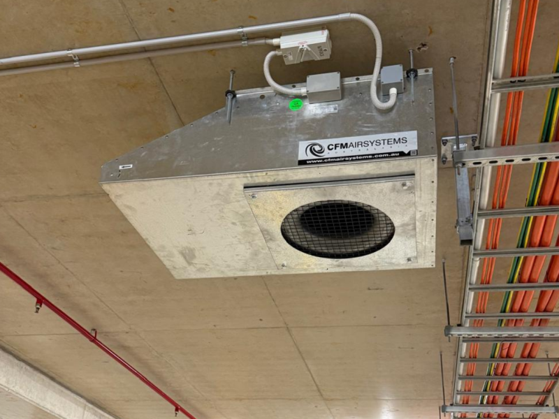 Car Park Ventilation in Australia - CFM Air Systems