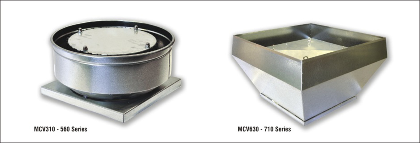 Vertical Centrifugal Roof Fans - MCV Series