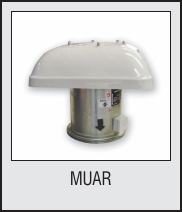 Kitchen Axial Roof Supply Air Fans