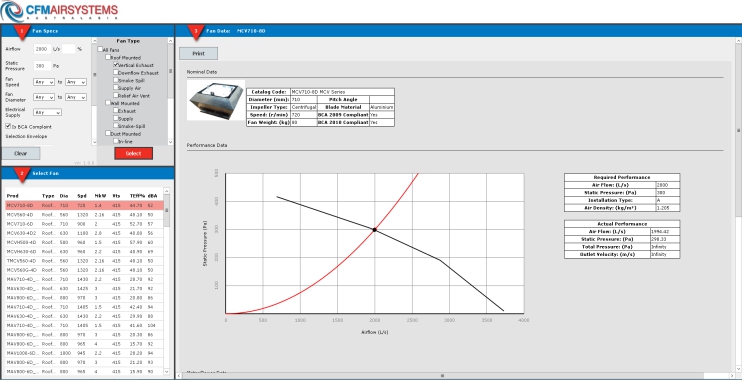 selection software